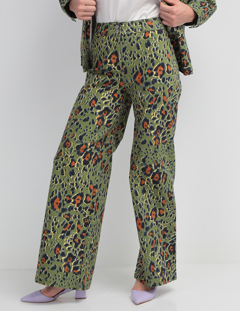 Pantalón amplio para mujer 1