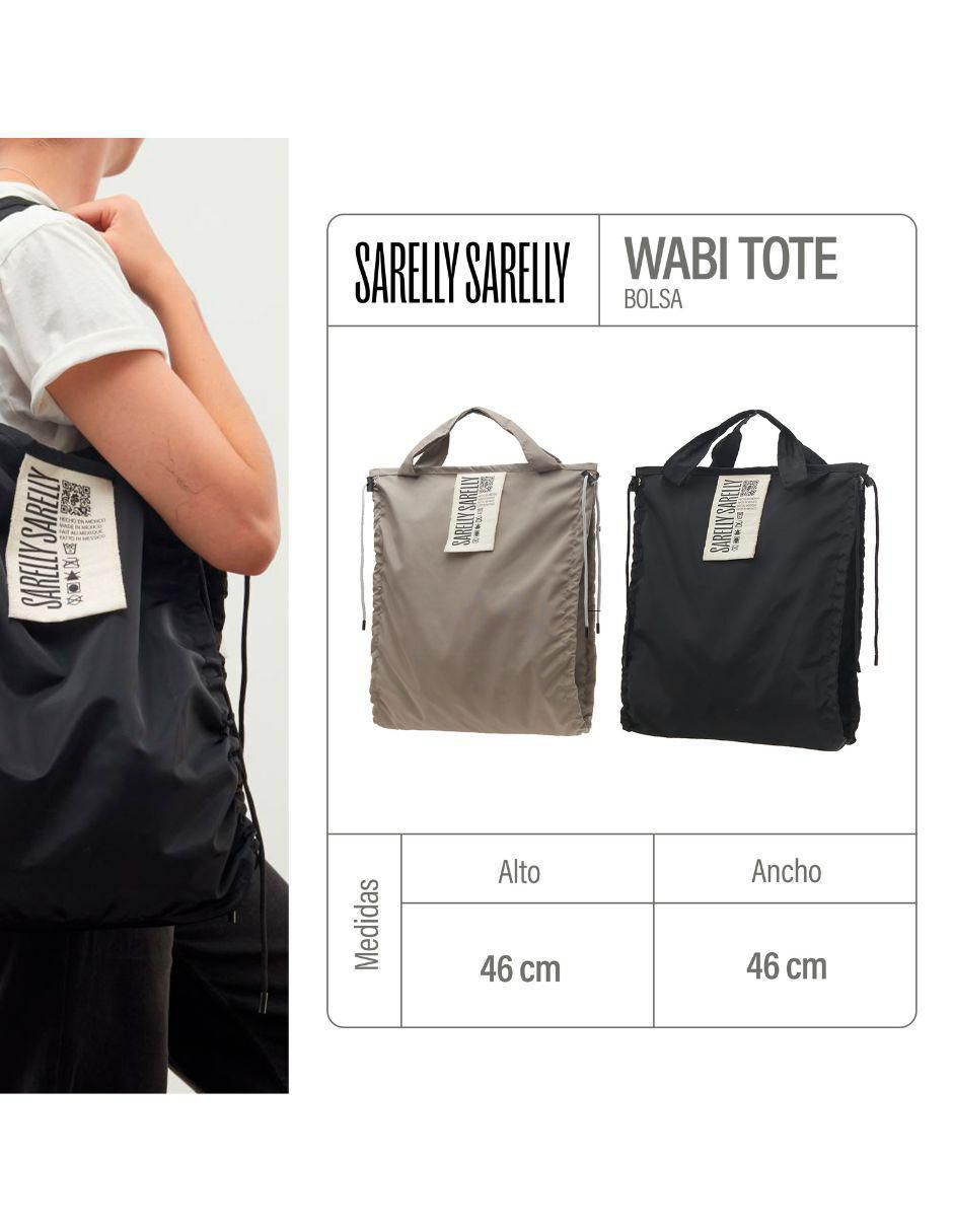 Bolsa tote Wabi unisex 6