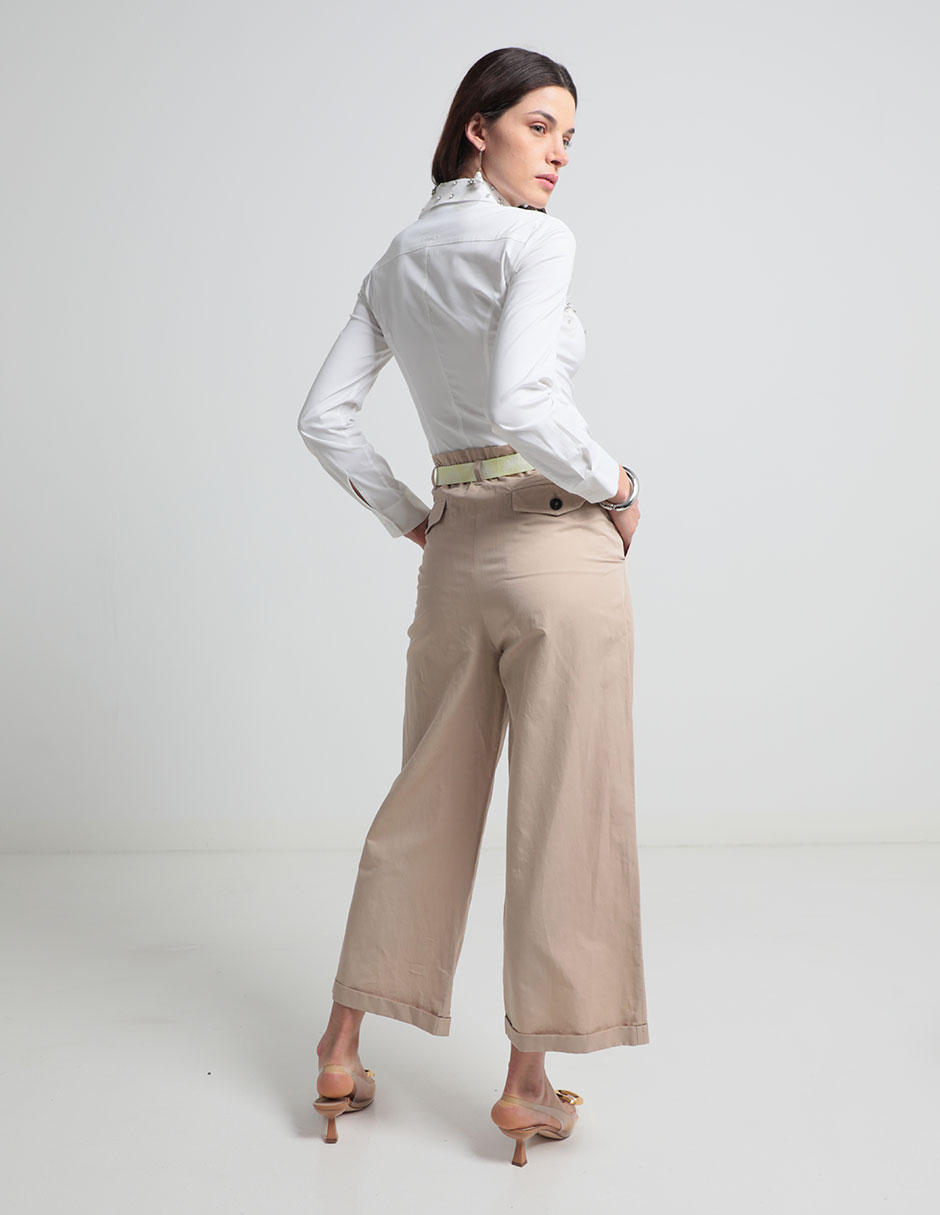 Pantalón relaxed amplio para mujer 2
