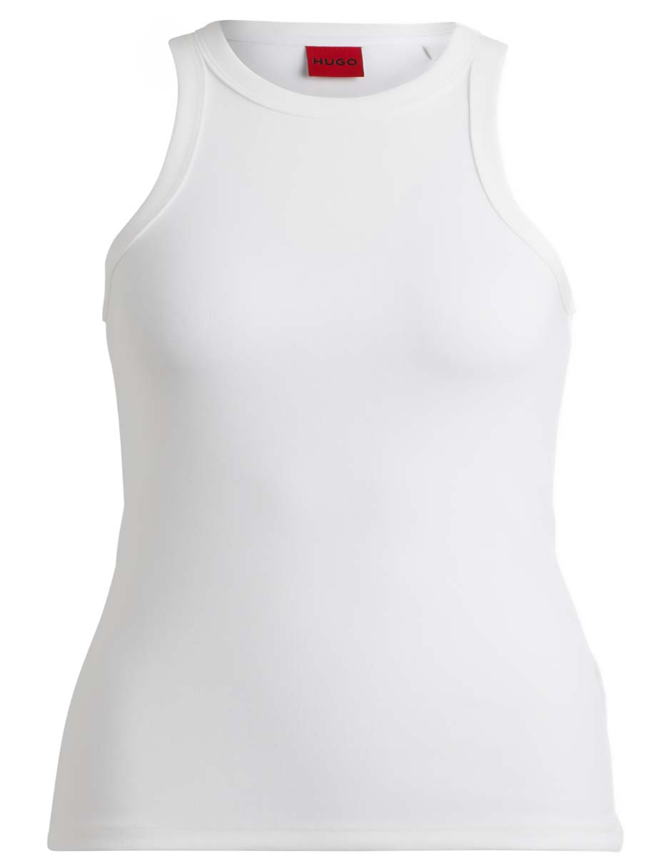 Top cuello redondo tirante ancho 5