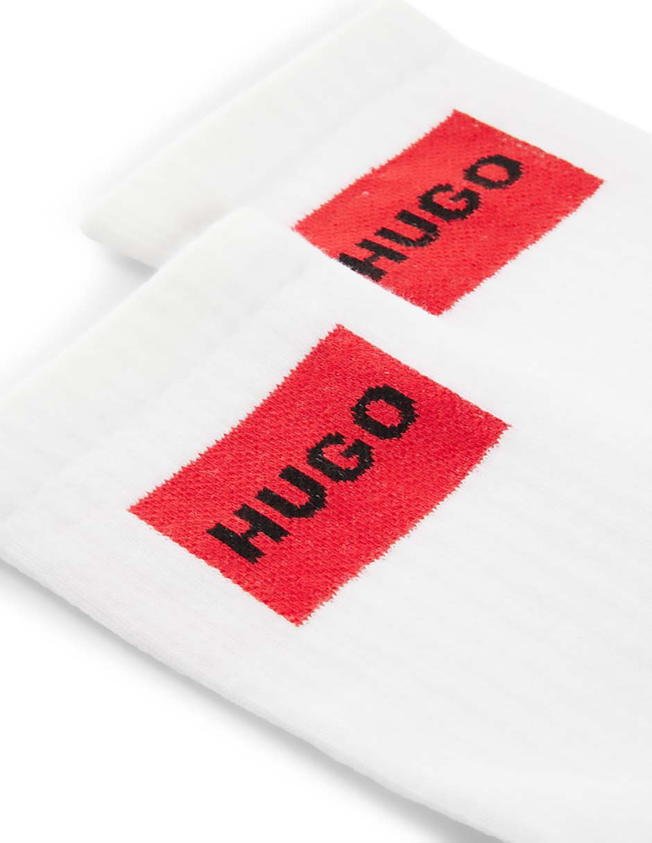 Set de calceta de algodón para mujer 2 pares 2