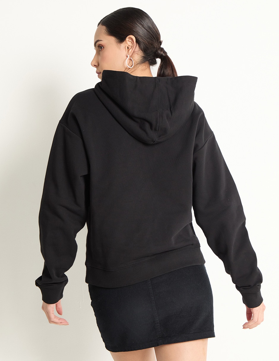 Sudadera con capucha y bolsa para mujer 2