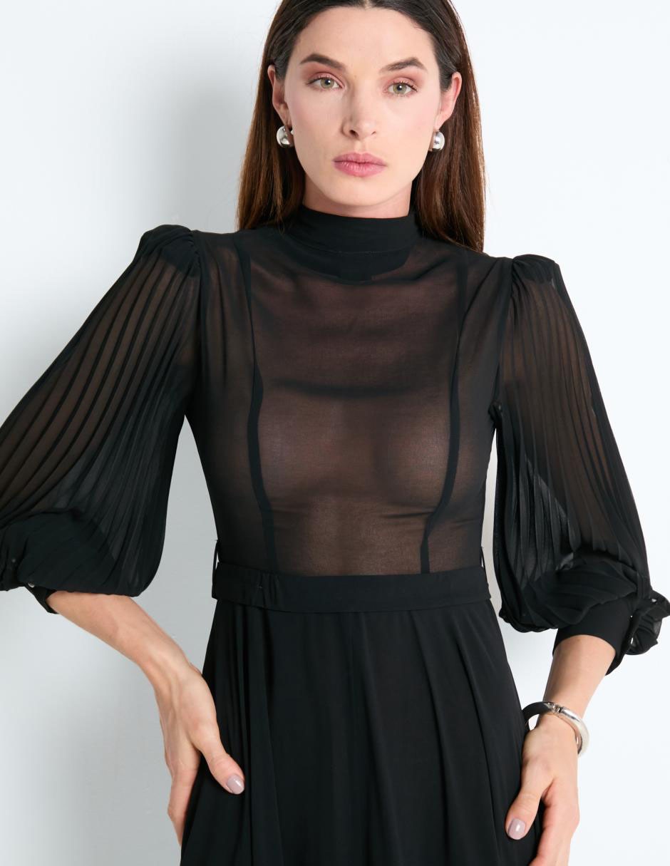 Vestido largo formal para mujer 4