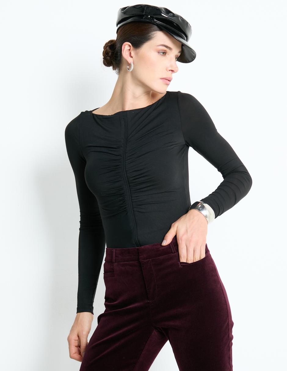 Blusa manga larga para mujer 1