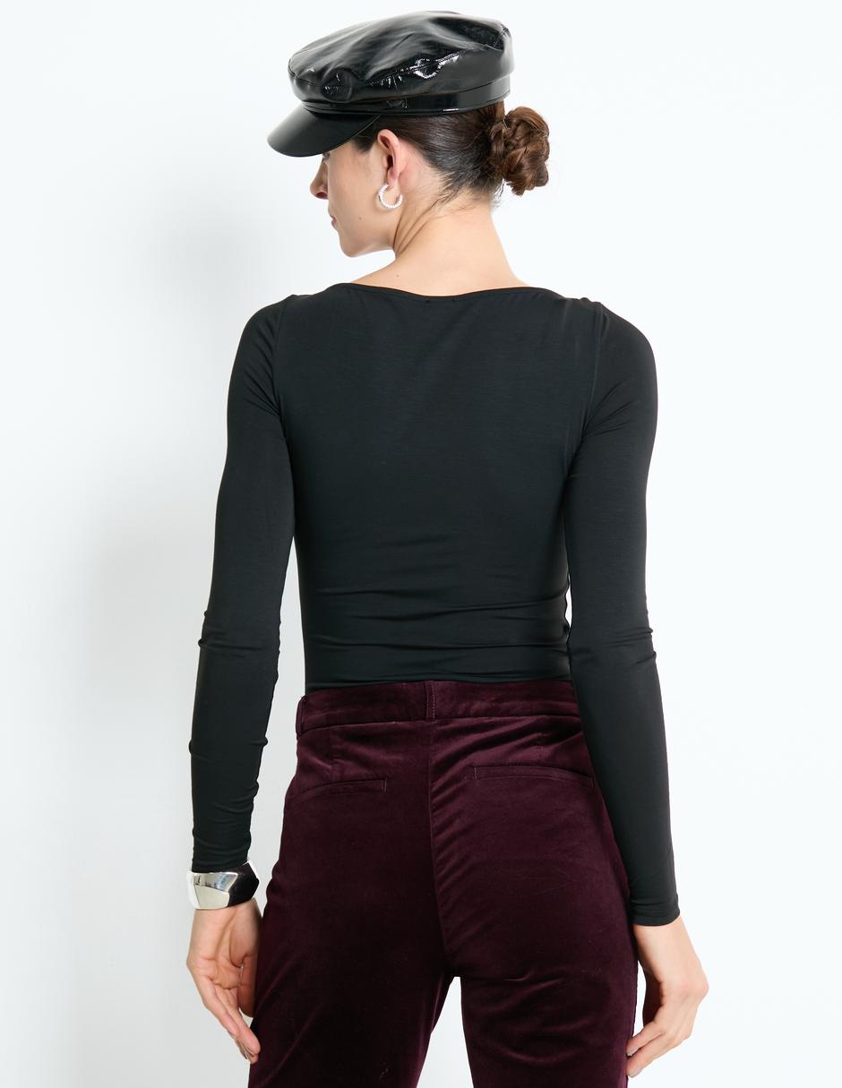 Blusa manga larga para mujer 2