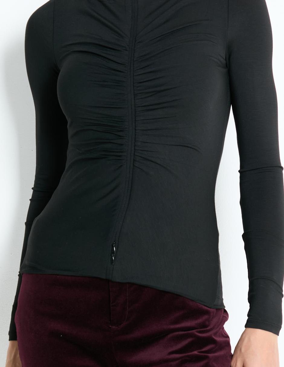 Blusa manga larga para mujer 5
