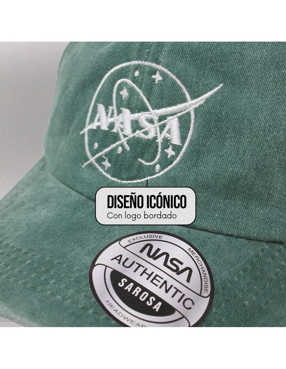 Gorra visera curva hebilla NASA unisex 3