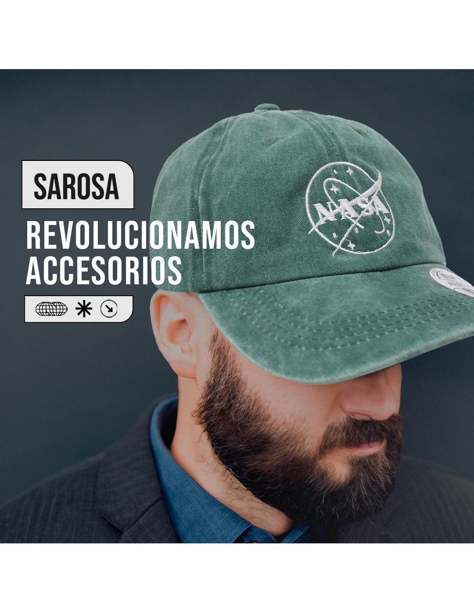 Gorra visera curva hebilla NASA unisex 4