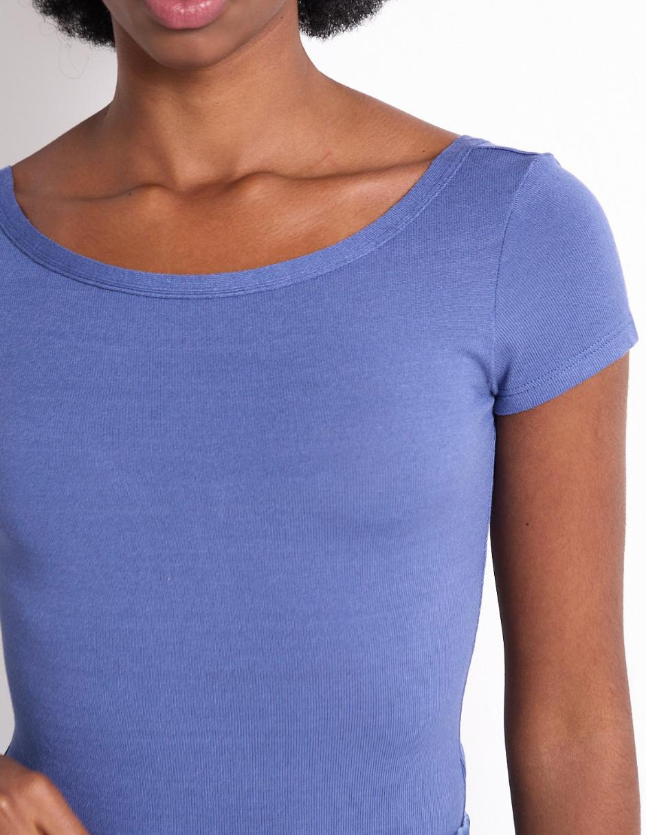 Blusa manga corta para mujer 4