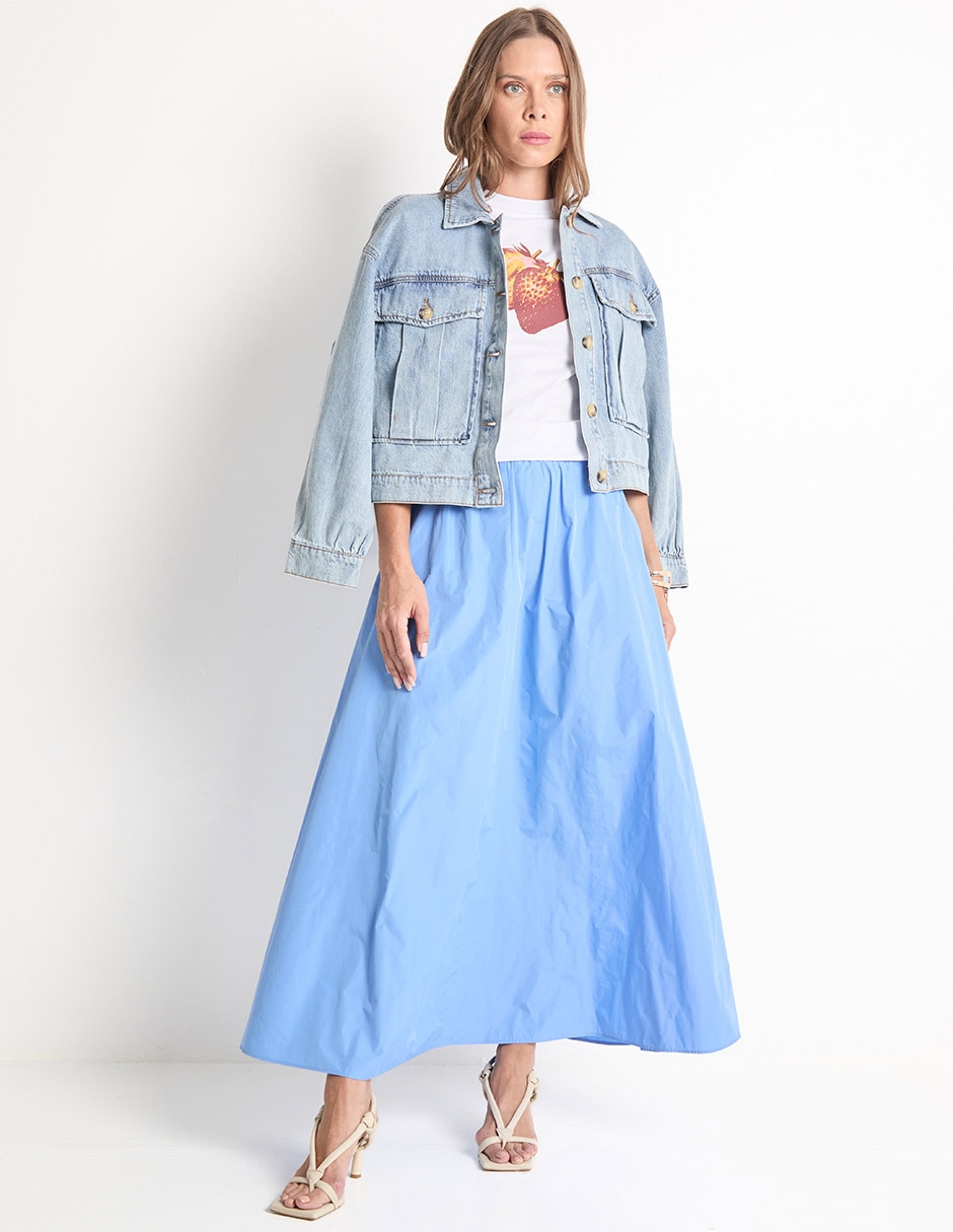 Blusa manga corta para mujer 3