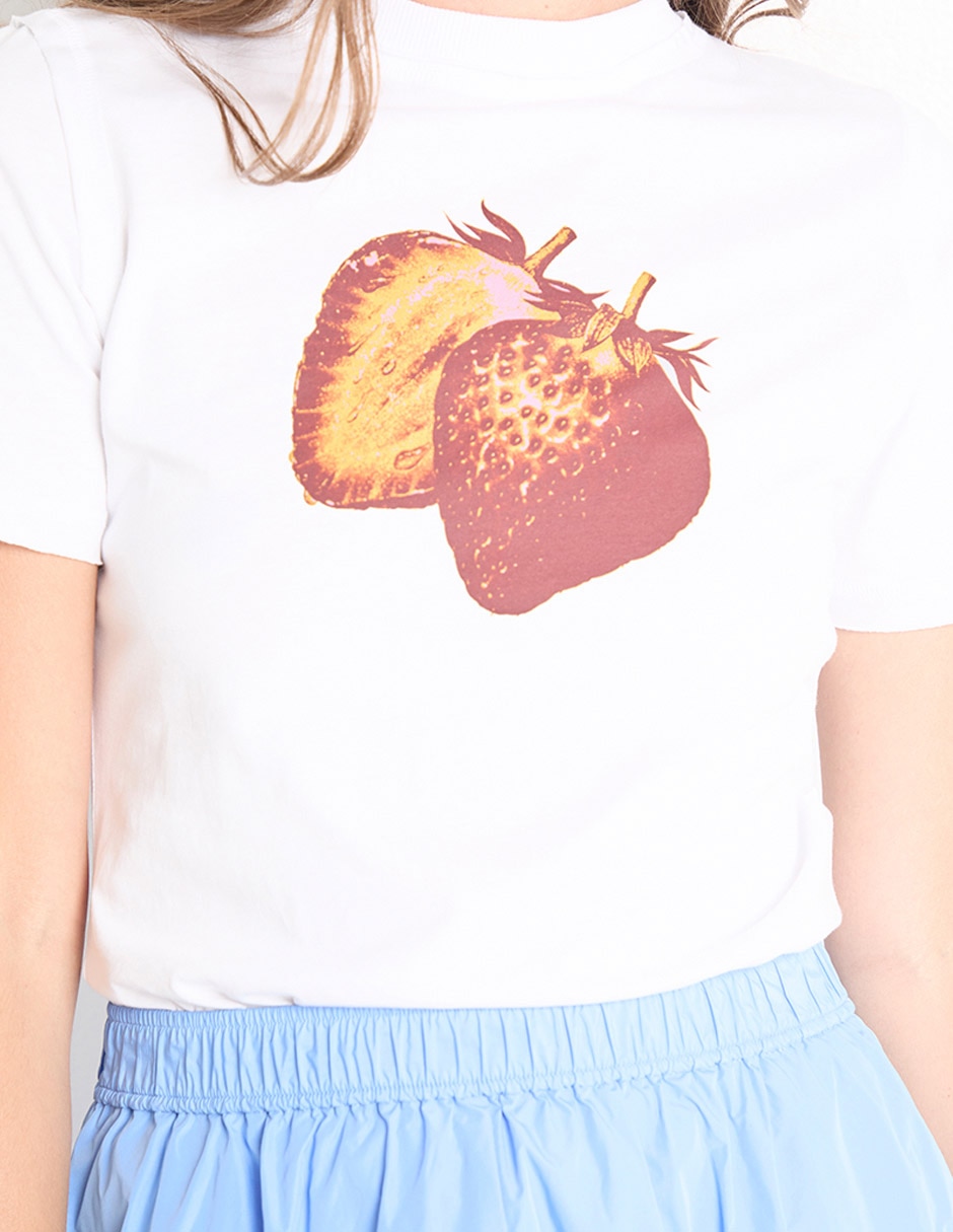 Blusa manga corta para mujer 4