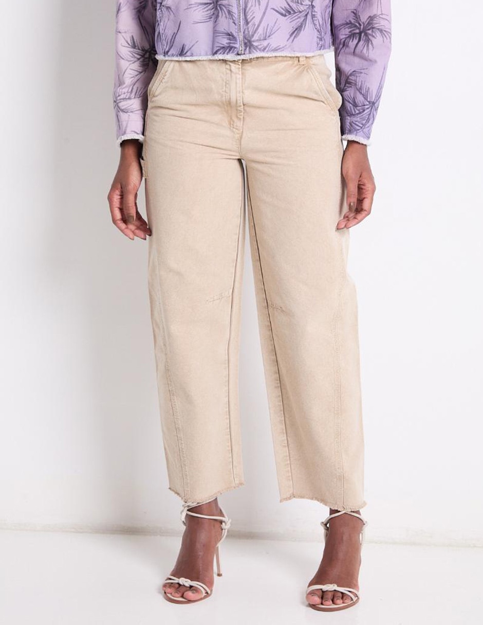 Pantalón carpenter straight para mujer