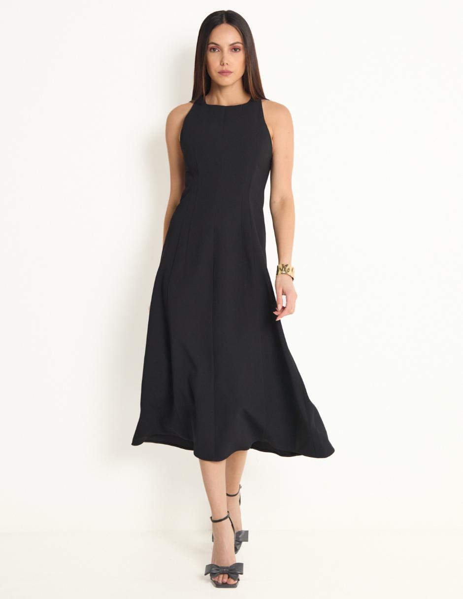 Vestido midi formal para mujer 3