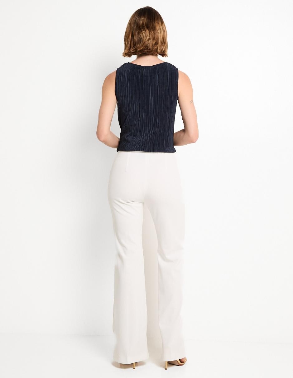 Pantalón acampanado para mujer 2