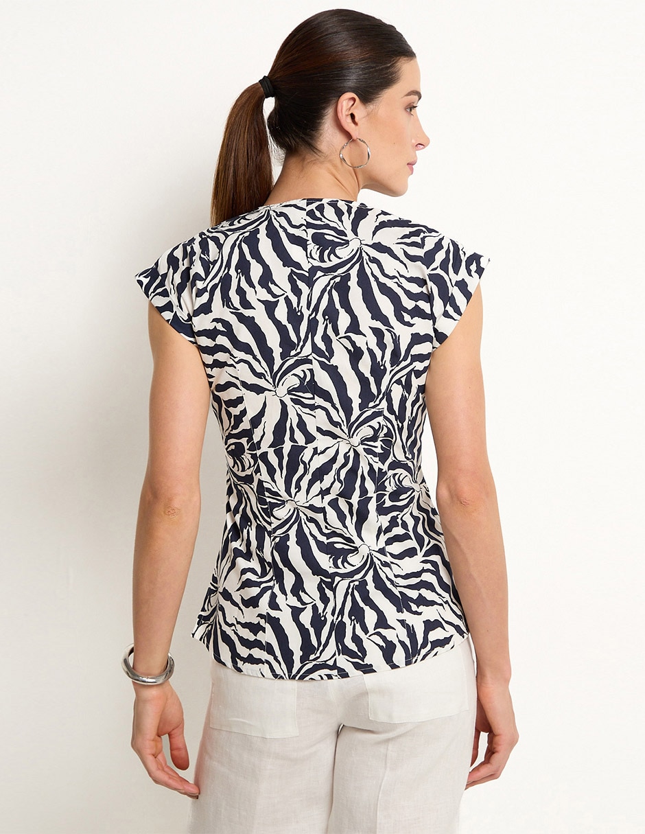 Blusa sin manga para mujer 2
