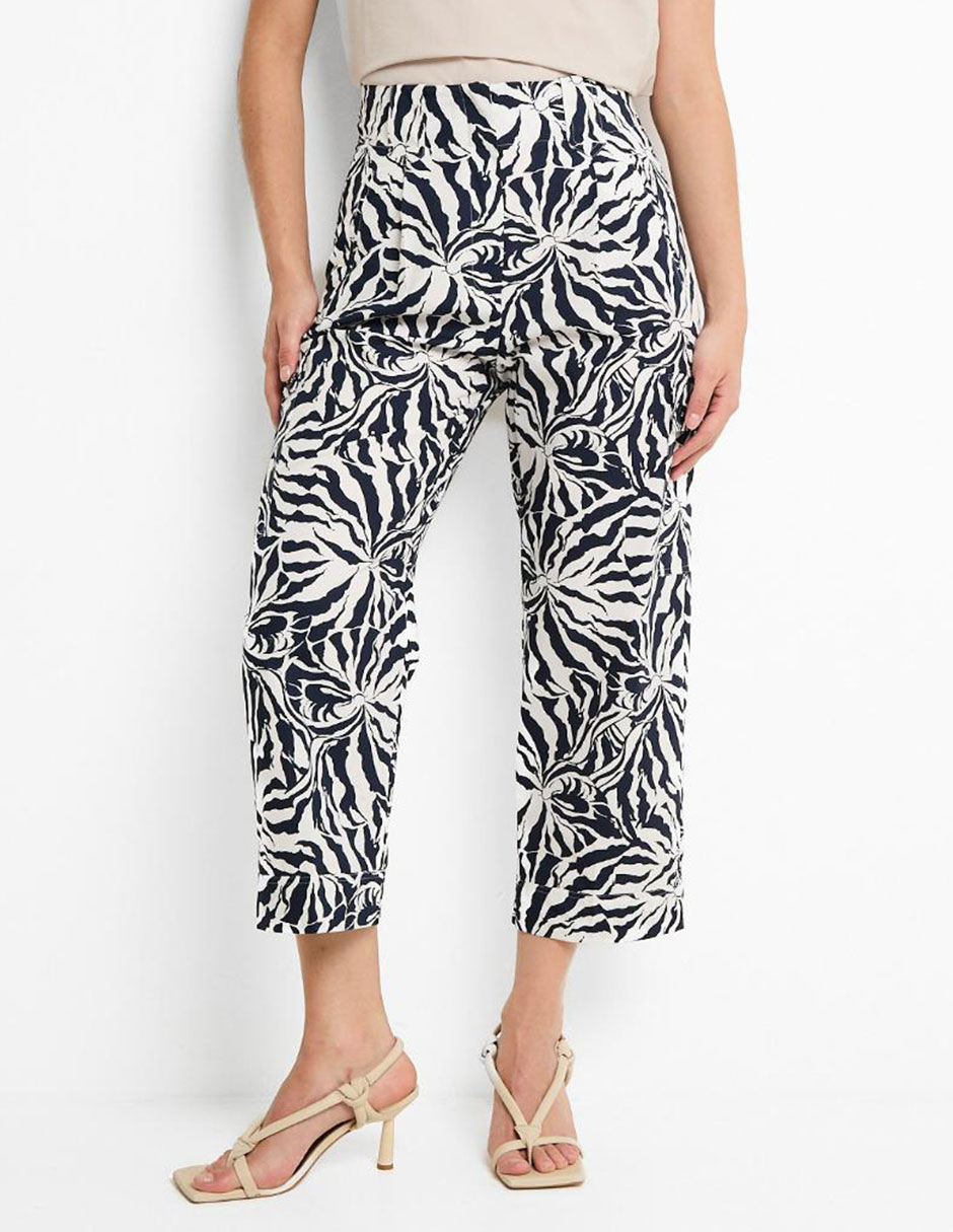 Pantalón capri slim para mujer 1