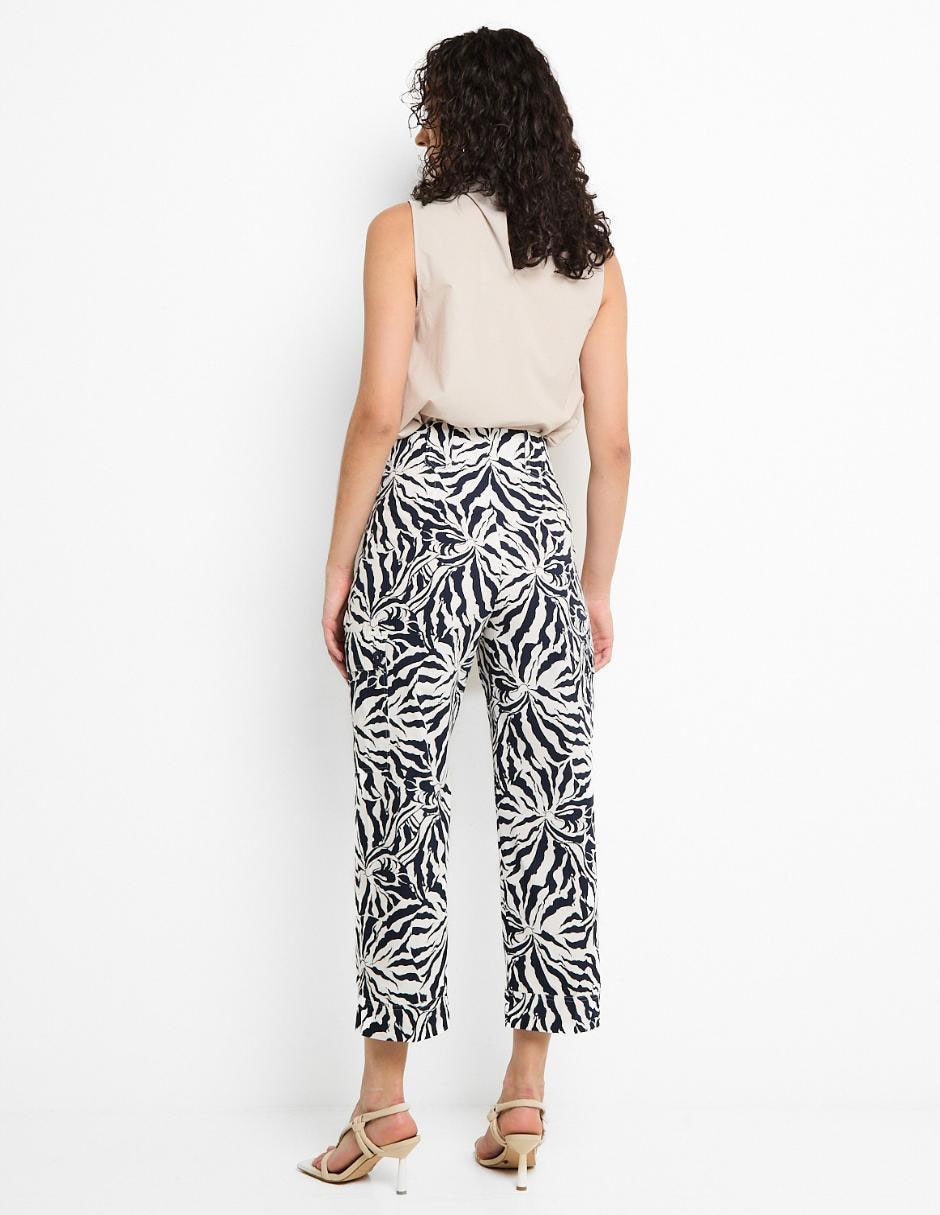 Pantalón capri slim para mujer 2