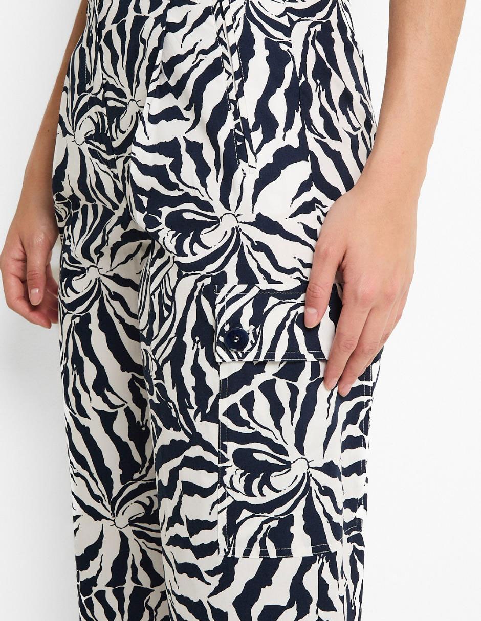 Pantalón capri slim para mujer 4