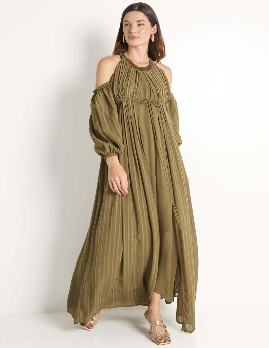 Vestido largo casual para mujer 3