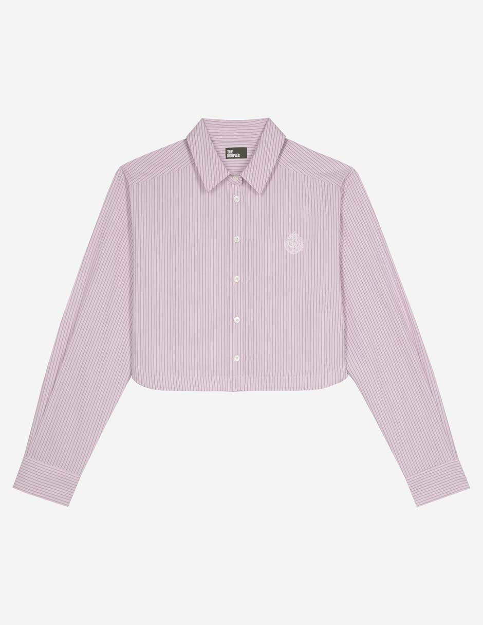 Camisa de algodón manga larga para mujer 5