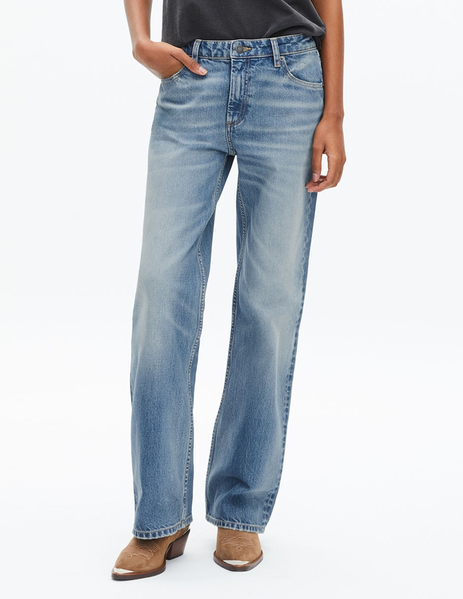 Jeans straight para mujer