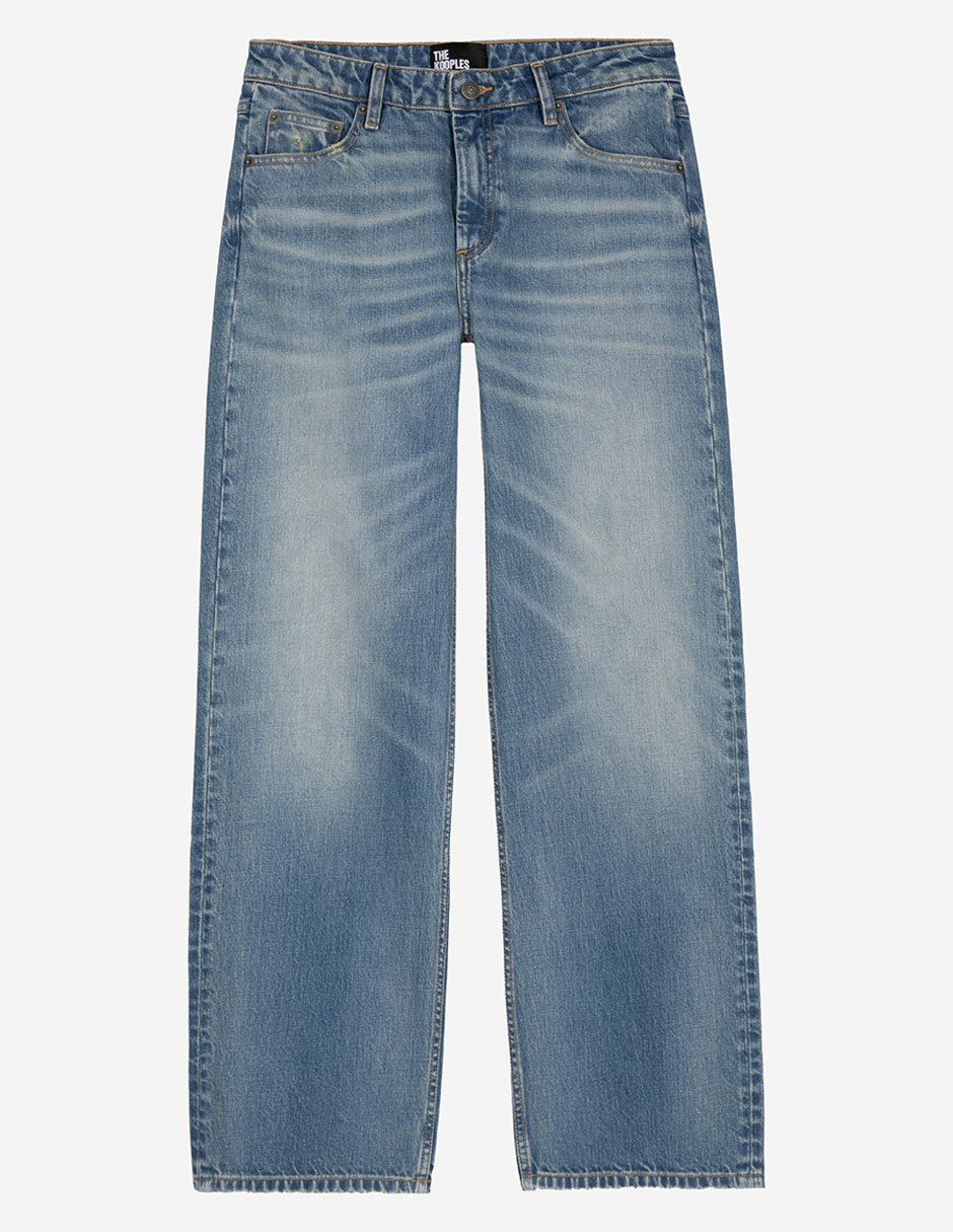 Jeans straight para mujer 5