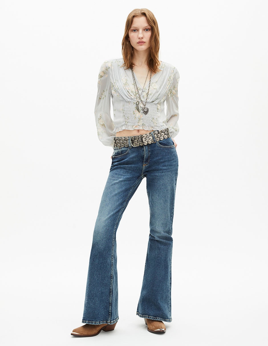 Jeans flare para mujer 2