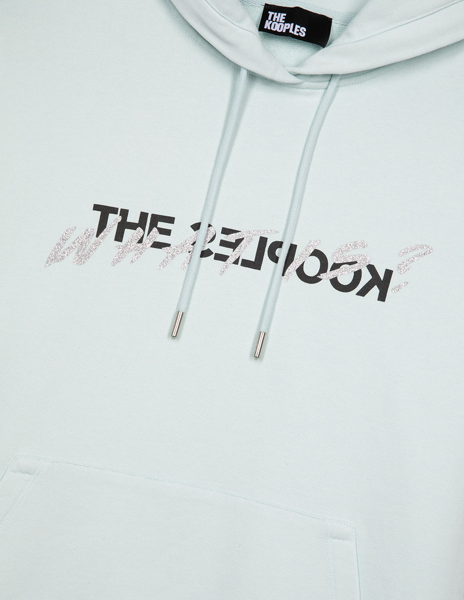 Sudadera con capucha y bolsa para mujer 7