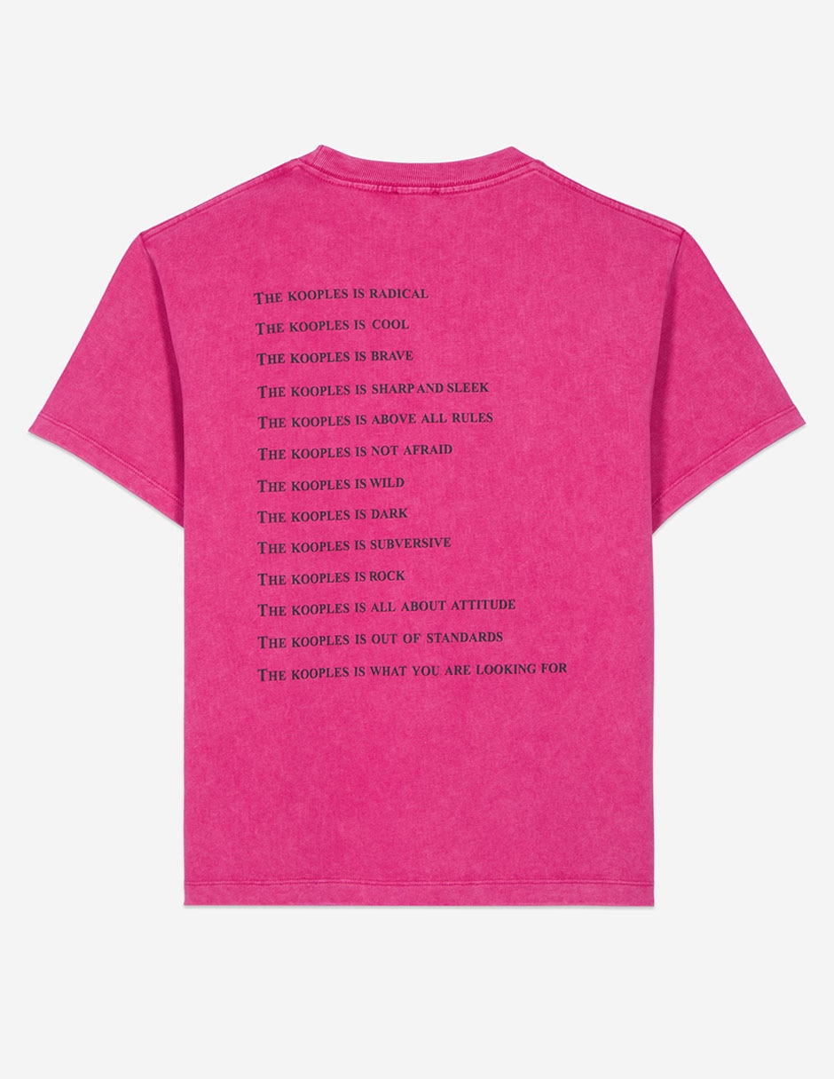 Playera manga corta cuello redondo para mujer 6