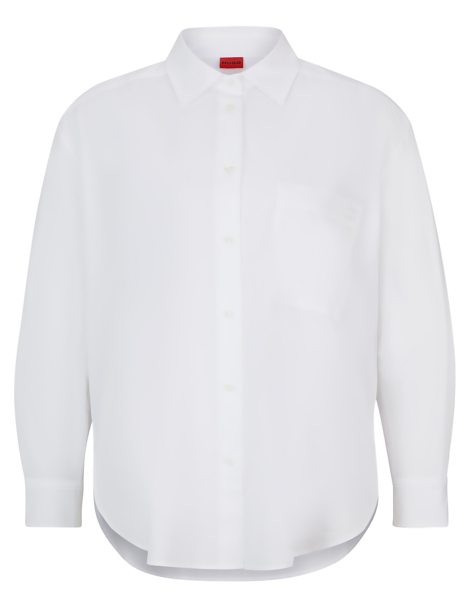 Blusa camisera manga larga para mujer 2