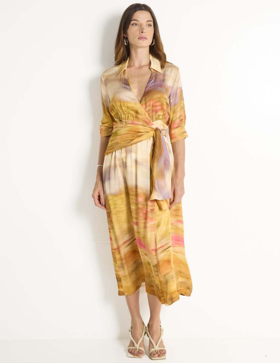 Vestido midi formal para mujer 3