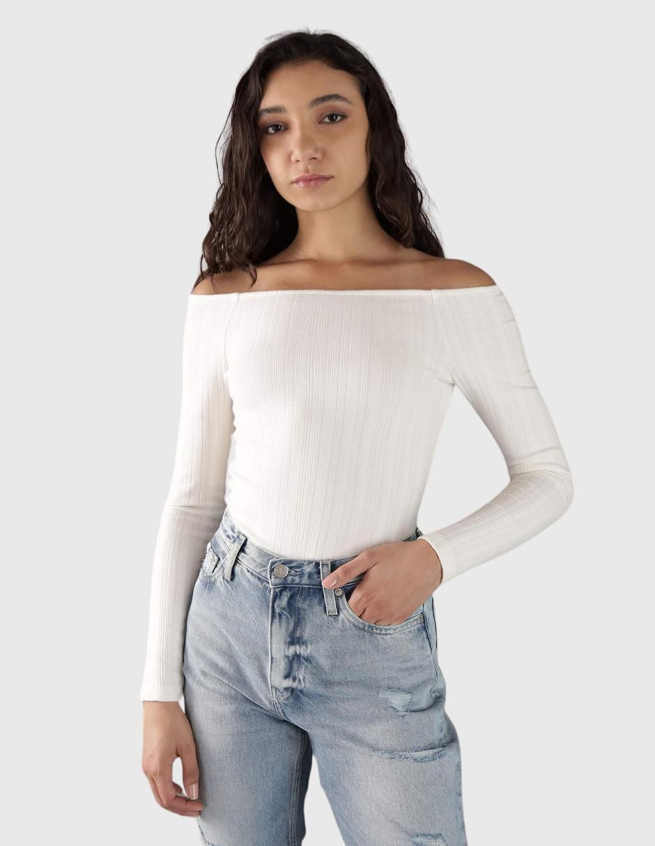 Blusa Calvin Klein manga larga para mujer Liverpool