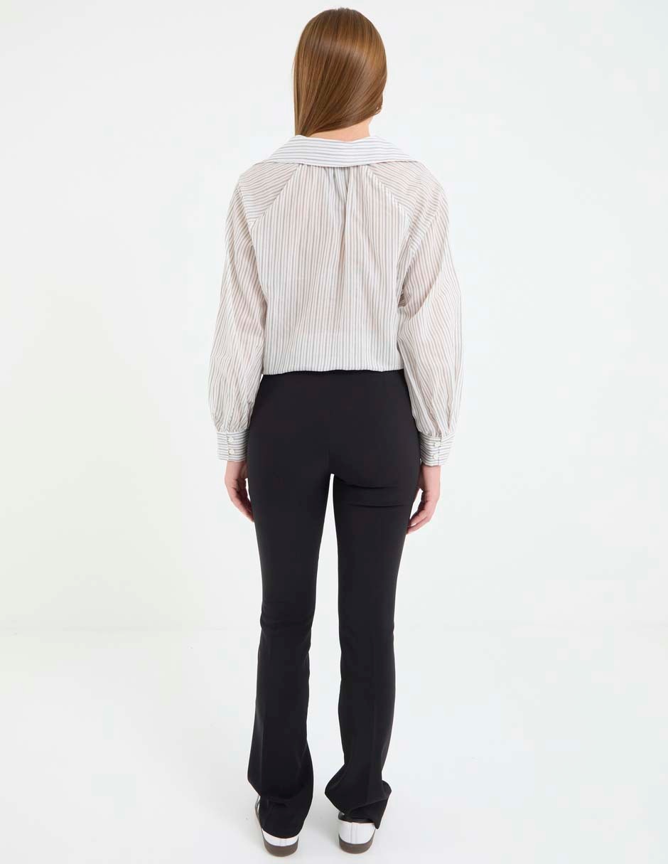Pantalón de vestir slim para mujer 2