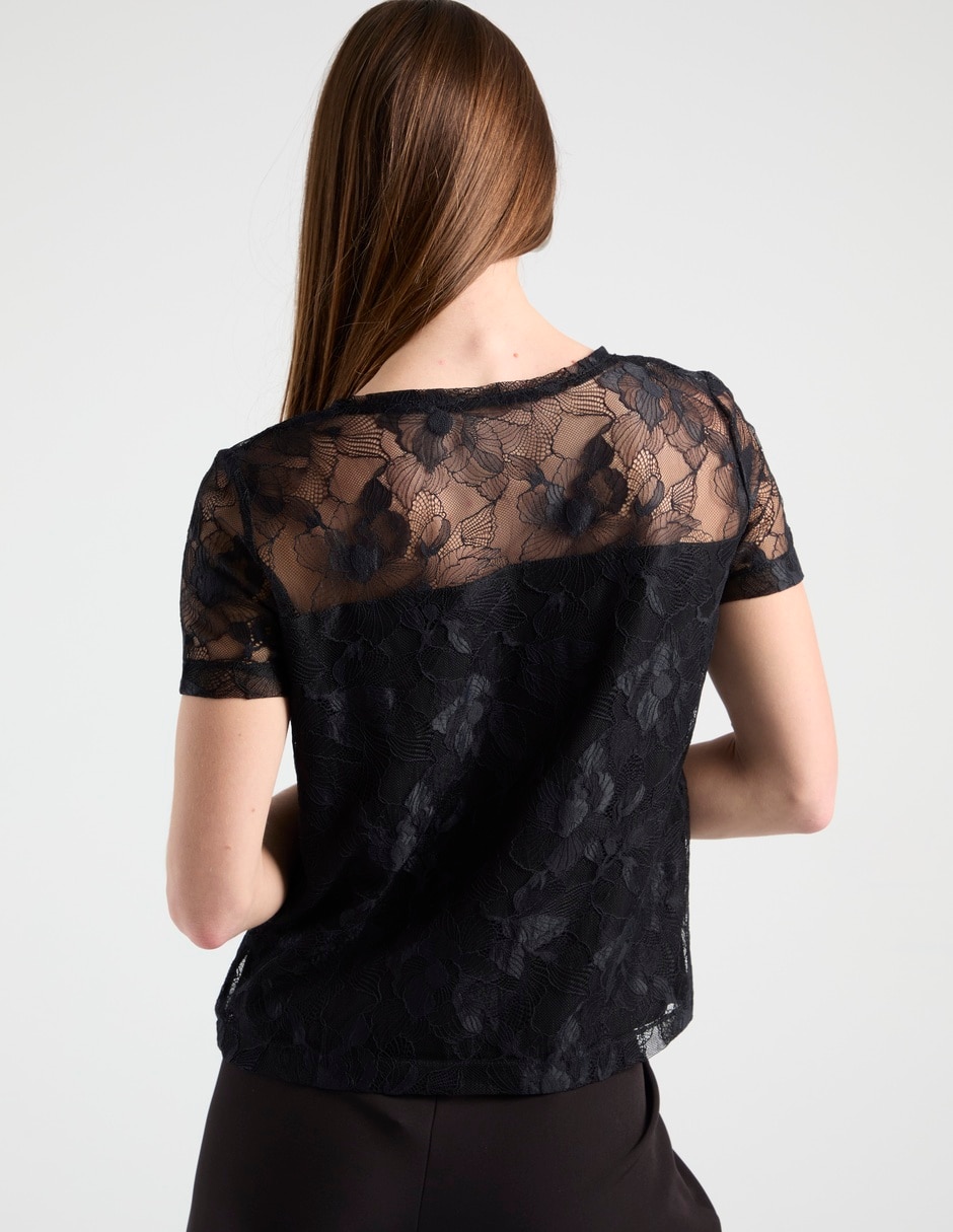 Blusa manga corta para mujer 2