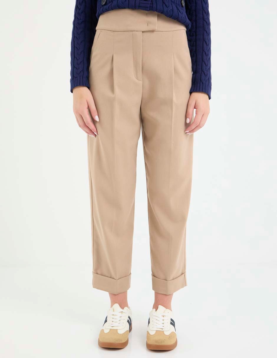 Pantalón relaxed regular para mujer