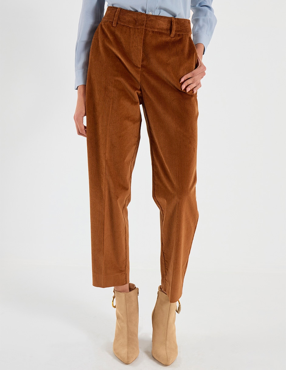 Pantalón chino slim para mujer 1