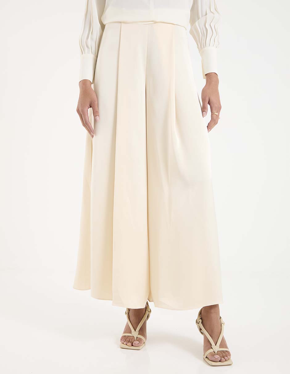 Pantalón de vestir amplio para mujer