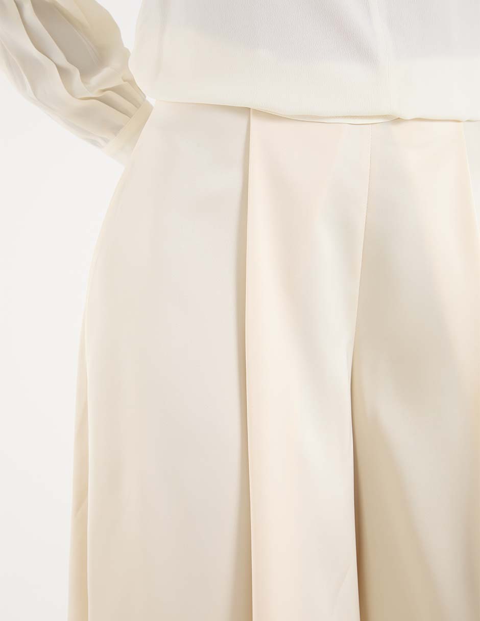 Pantalón de vestir amplio para mujer 4