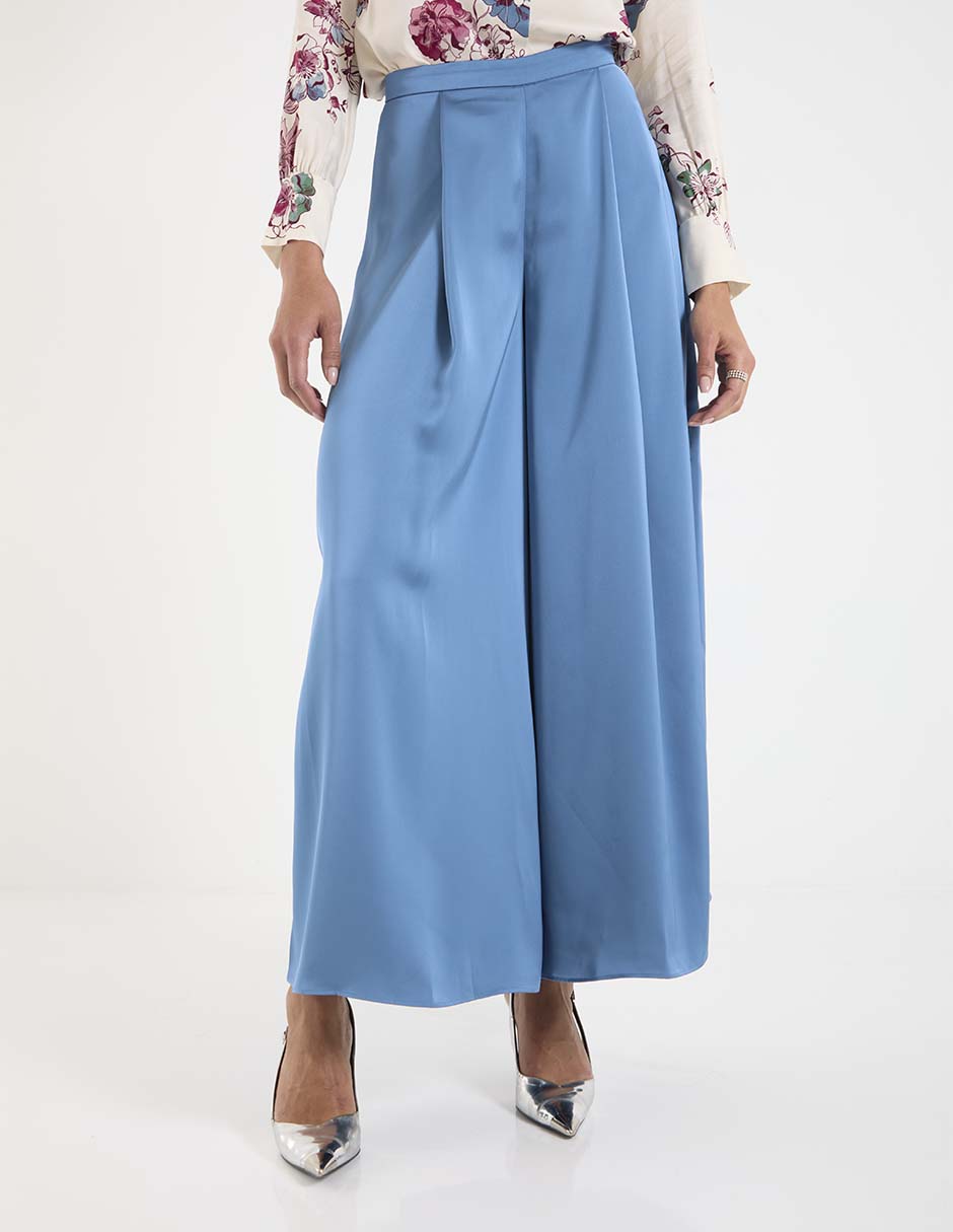 Pantalón coulotte amplio para mujer 1