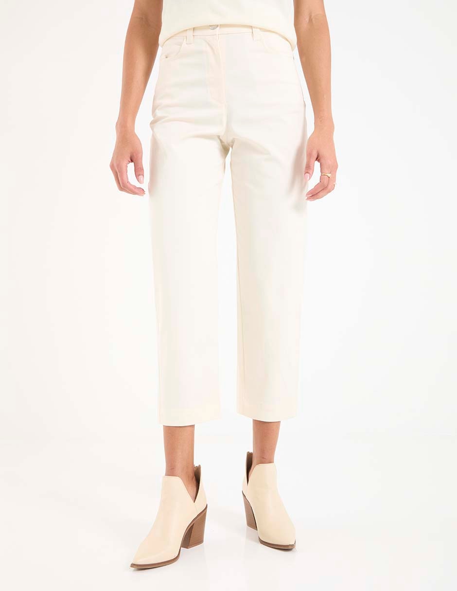 Pantalón chino slim para mujer