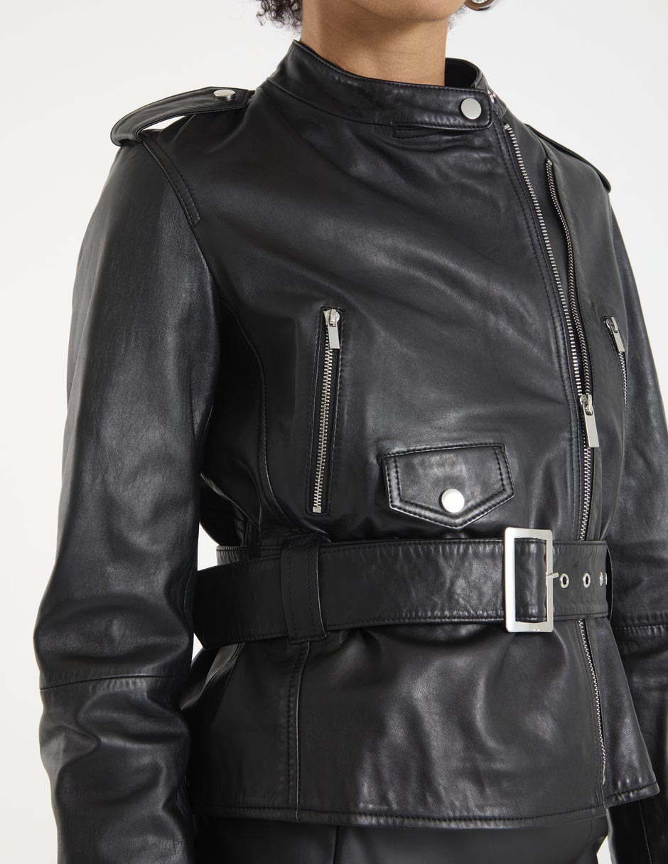 Chamarra para motociclista para mujer 4
