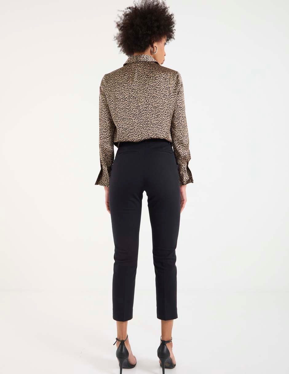Pantalón capri slim para mujer 2
