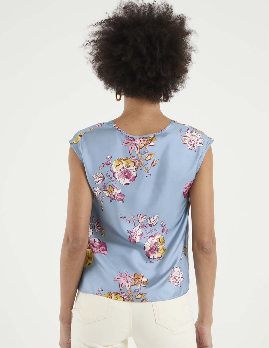 Blusa manga corta para mujer 2