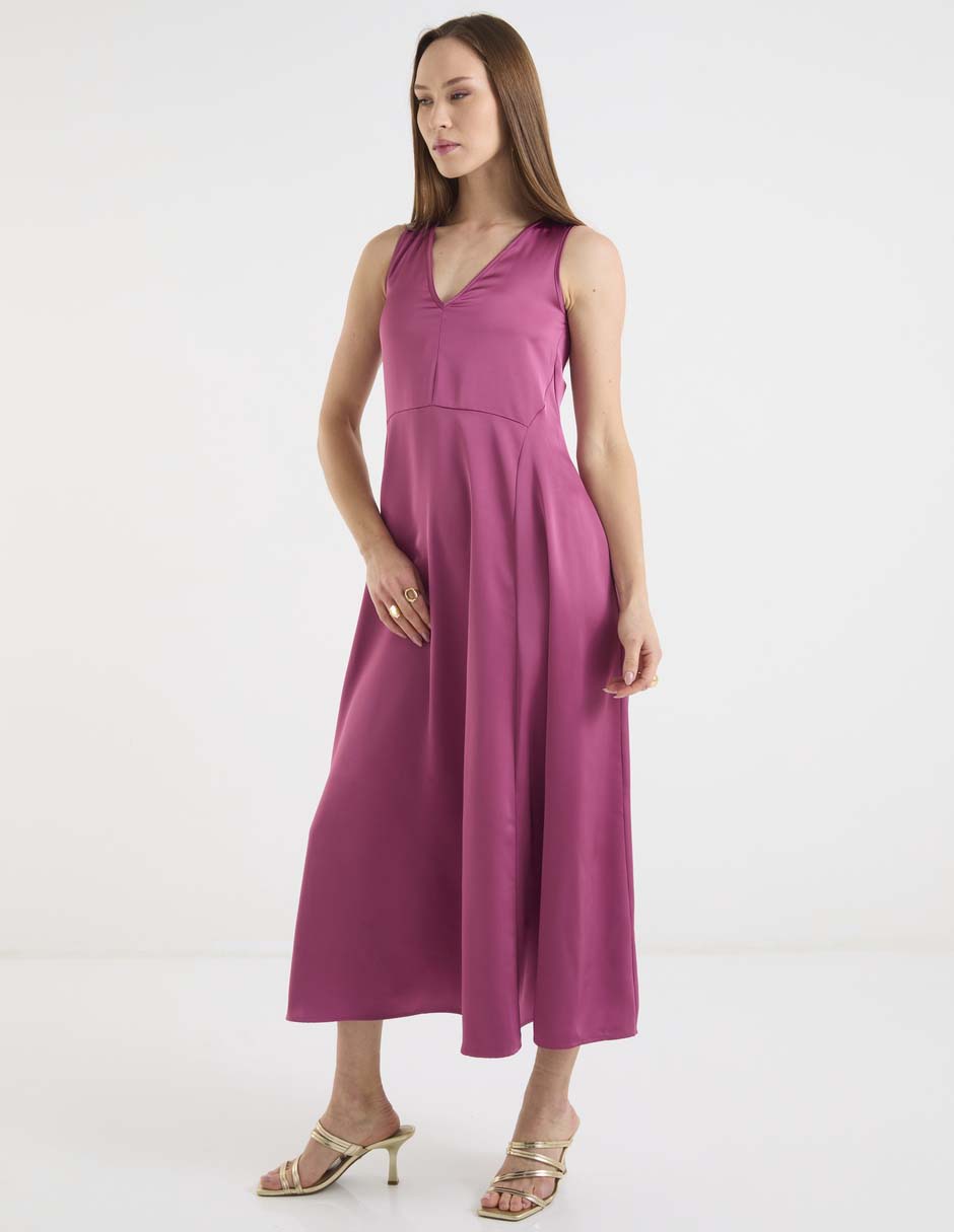 Vestido midi casual para mujer 3