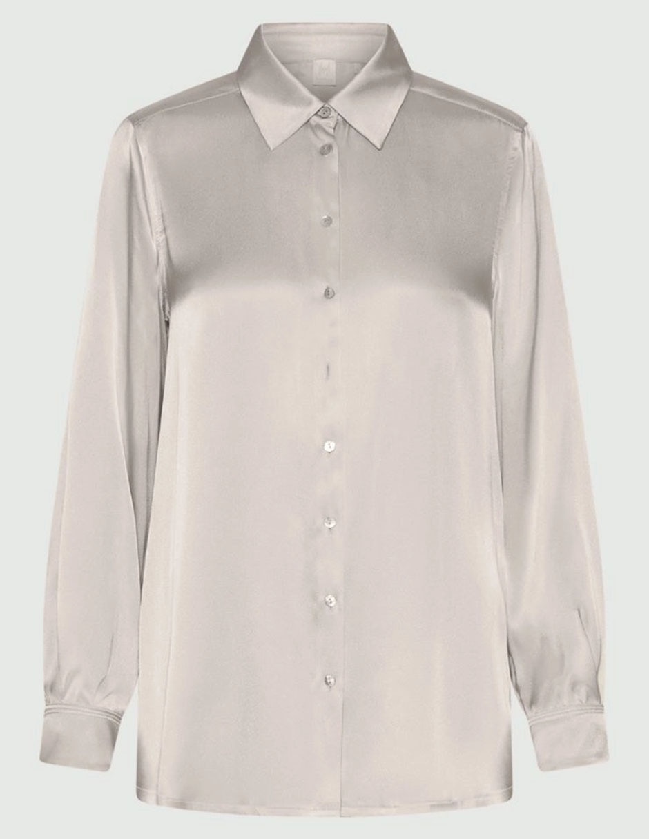 Camisa de algodón manga larga para mujer 4