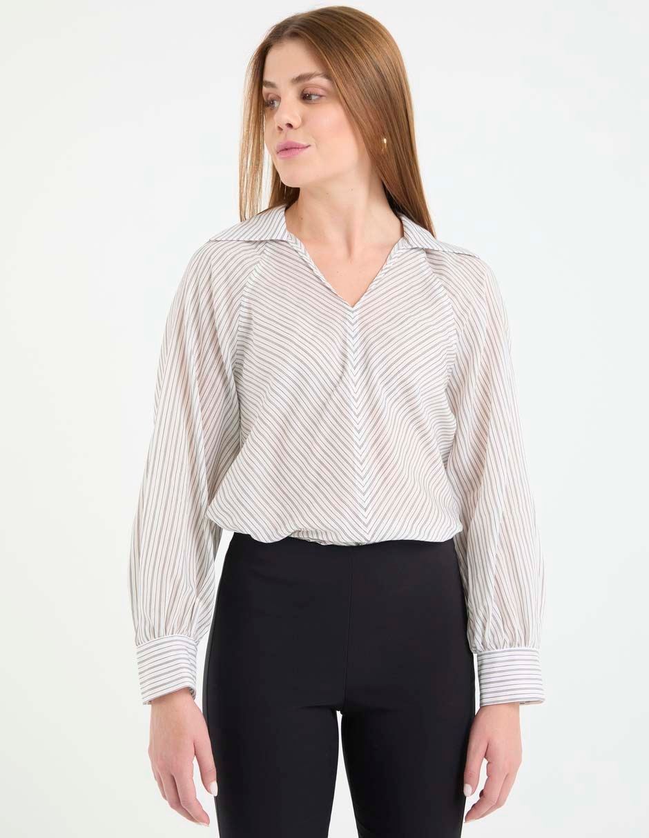 Camisa manga larga para mujer