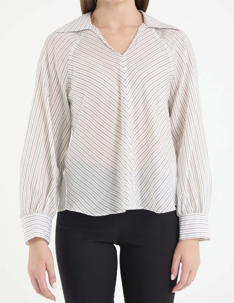Camisa manga larga para mujer 5
