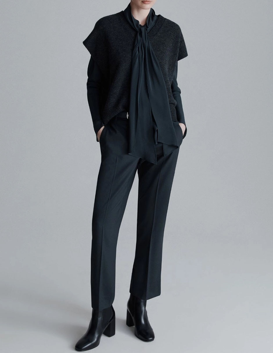 Pantalón de vestir slim para mujer 2