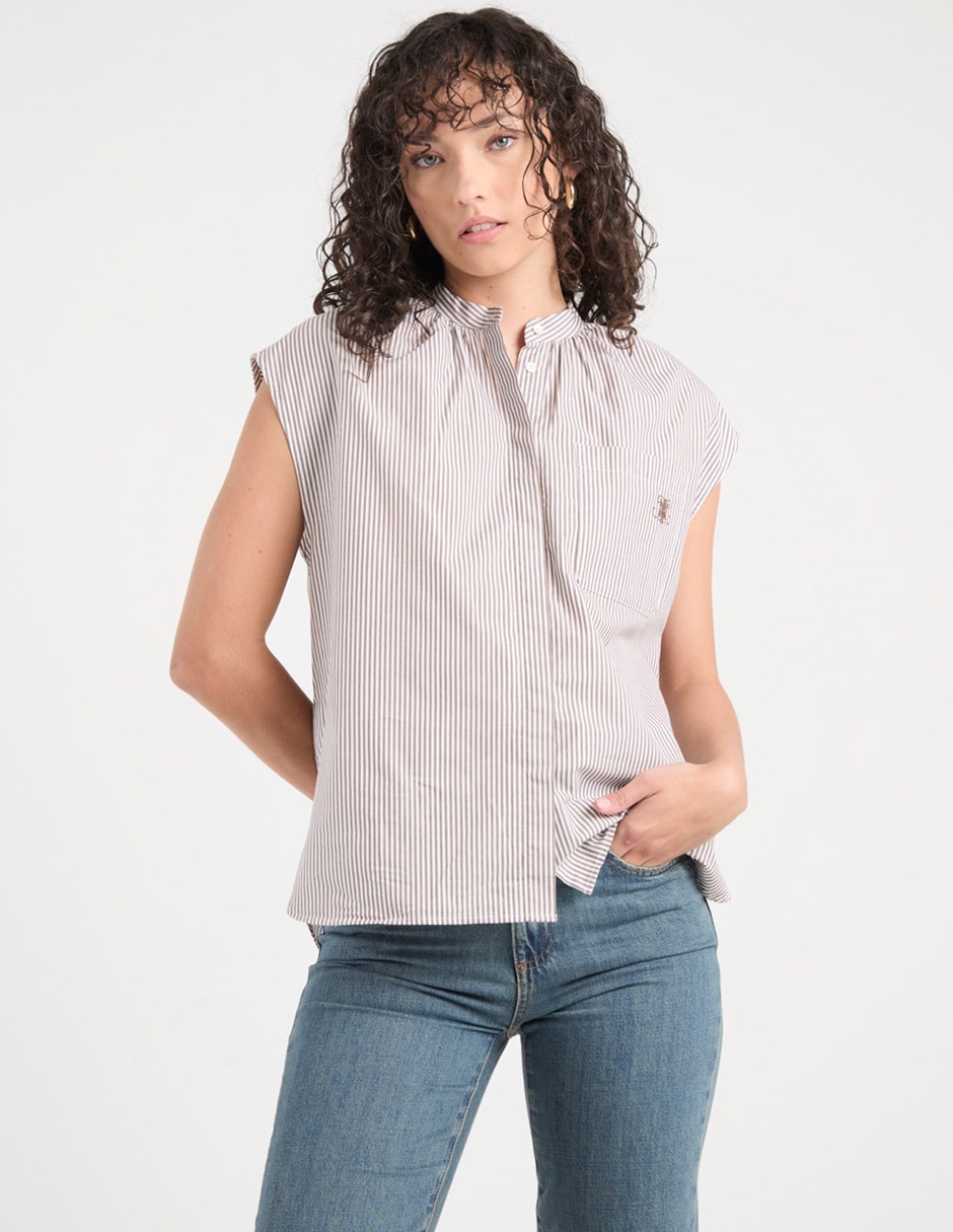 Blusa manga corta para mujer Blusa manga corta para mujer