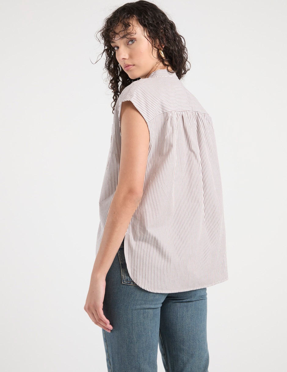 Blusa manga corta para mujer 2